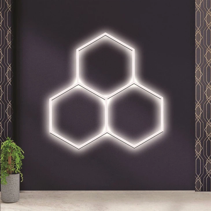 Garage Lighting Hexagon